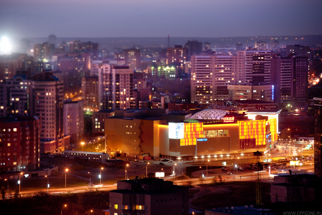Город Новосибирск - Торговый центр Аура - Фотографии Новосибирска