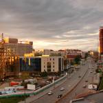 Современный Новосибирск - Вид на проспект Димитрова