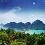 Панорама на остров Пхи-Пхи - Phi-Phi Don Island Panorama. Фотограф в Тайланде (Thailand Phuket)