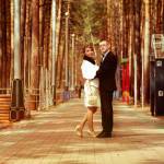 Свадебная фотография в заельцовском парке